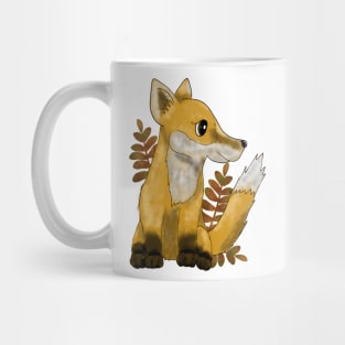 Cute autumn fox Mug